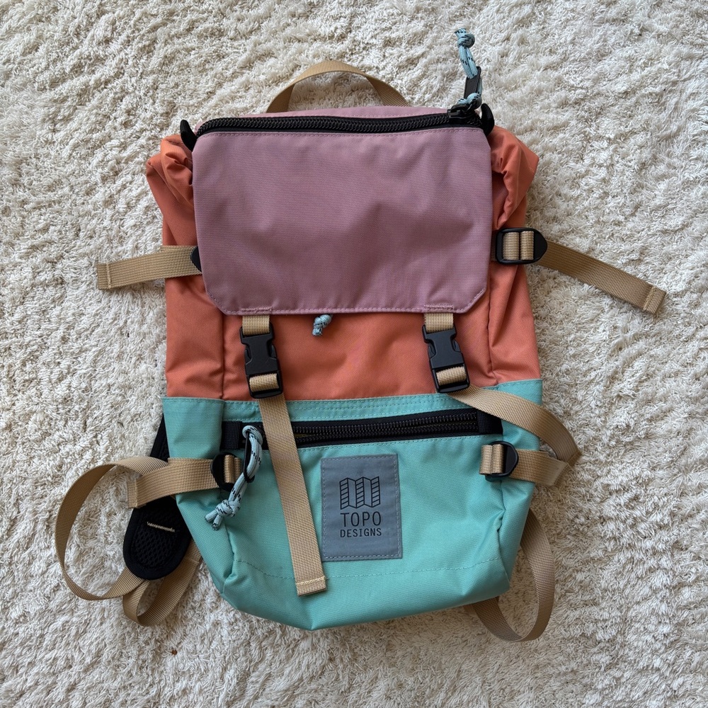 Topo Designs Multicolor Rover Pack Mini